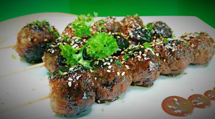 Receta para brochetas de carne molida de pollo