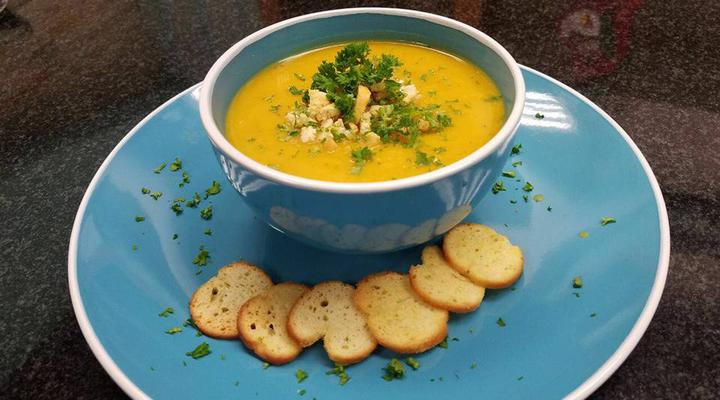Receta para preparar crema de ayote