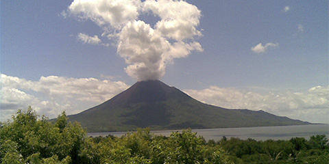 volcán Momotombo / Cortesía