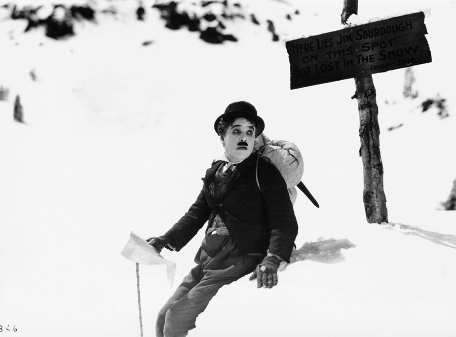Fotograma de la película 'The Golden Rush' de Charles Chaplin./ EFE