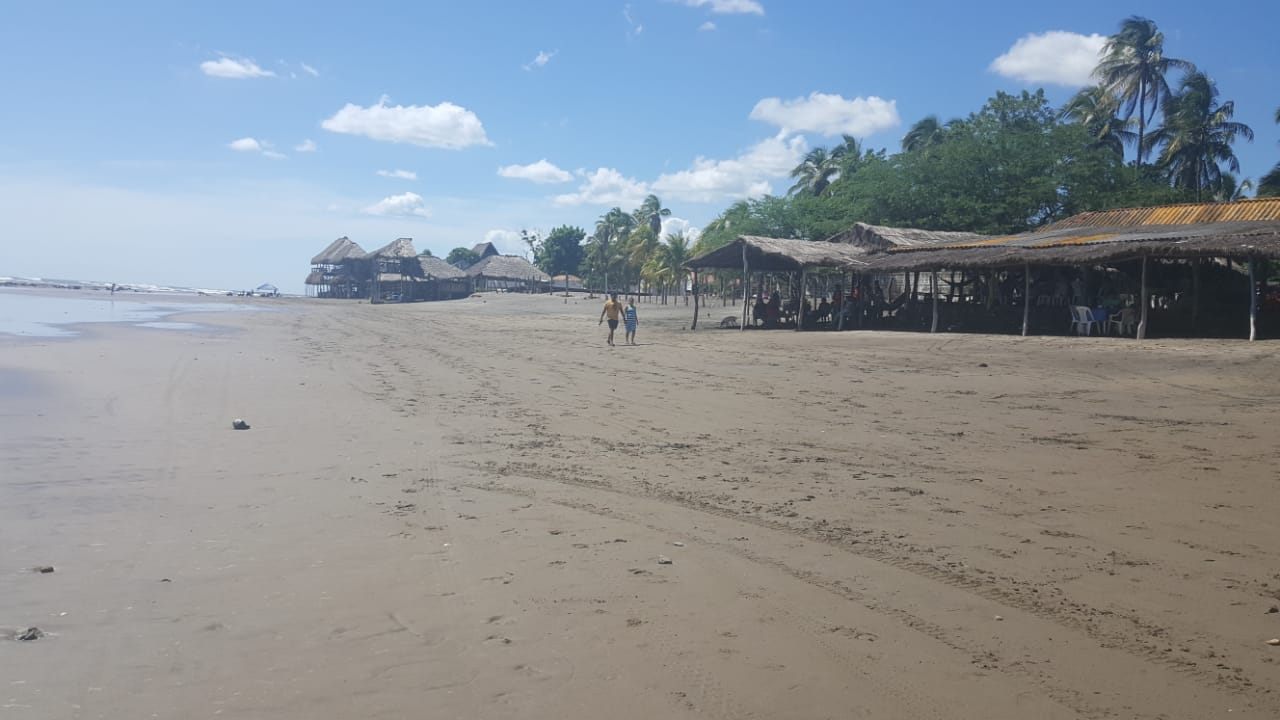 Así lucía playa La Boquita, el pasado 14 de septiembre. Foto. Vostv