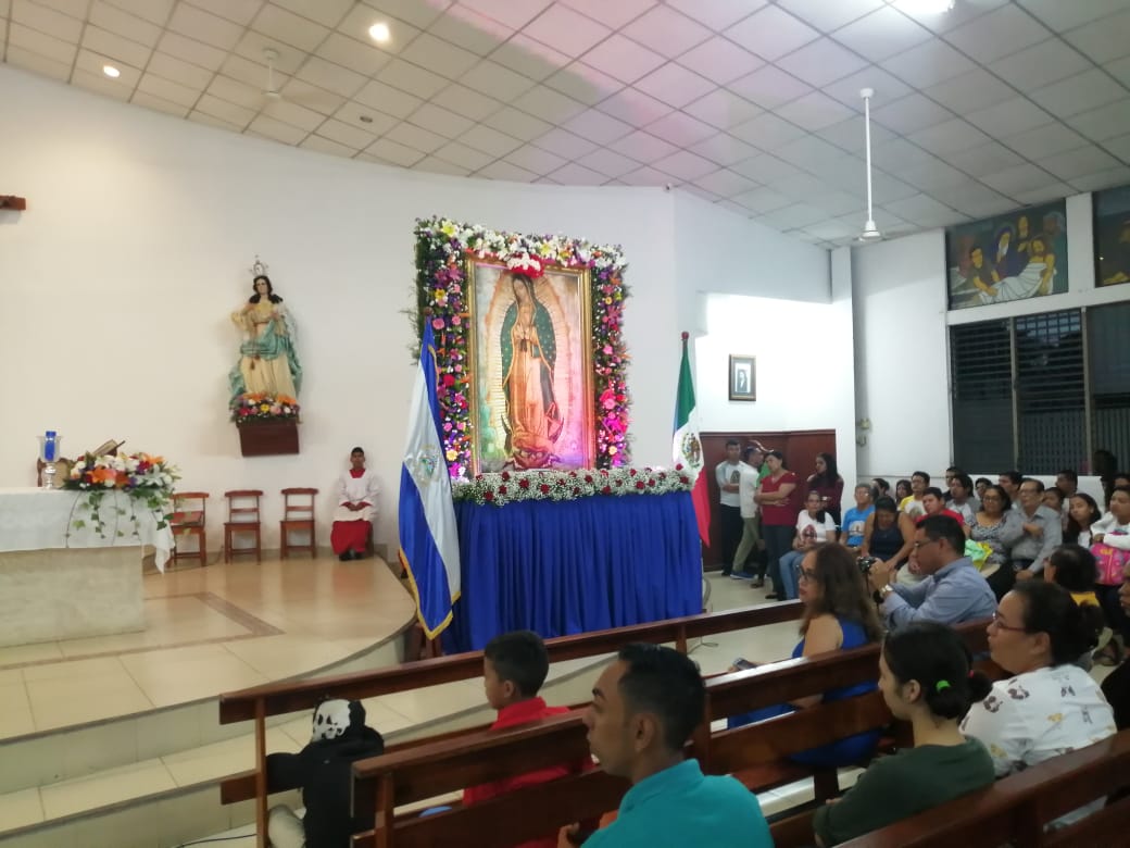 Nicaragua venera a virgen de Guadalupe / Lorenzo Vega