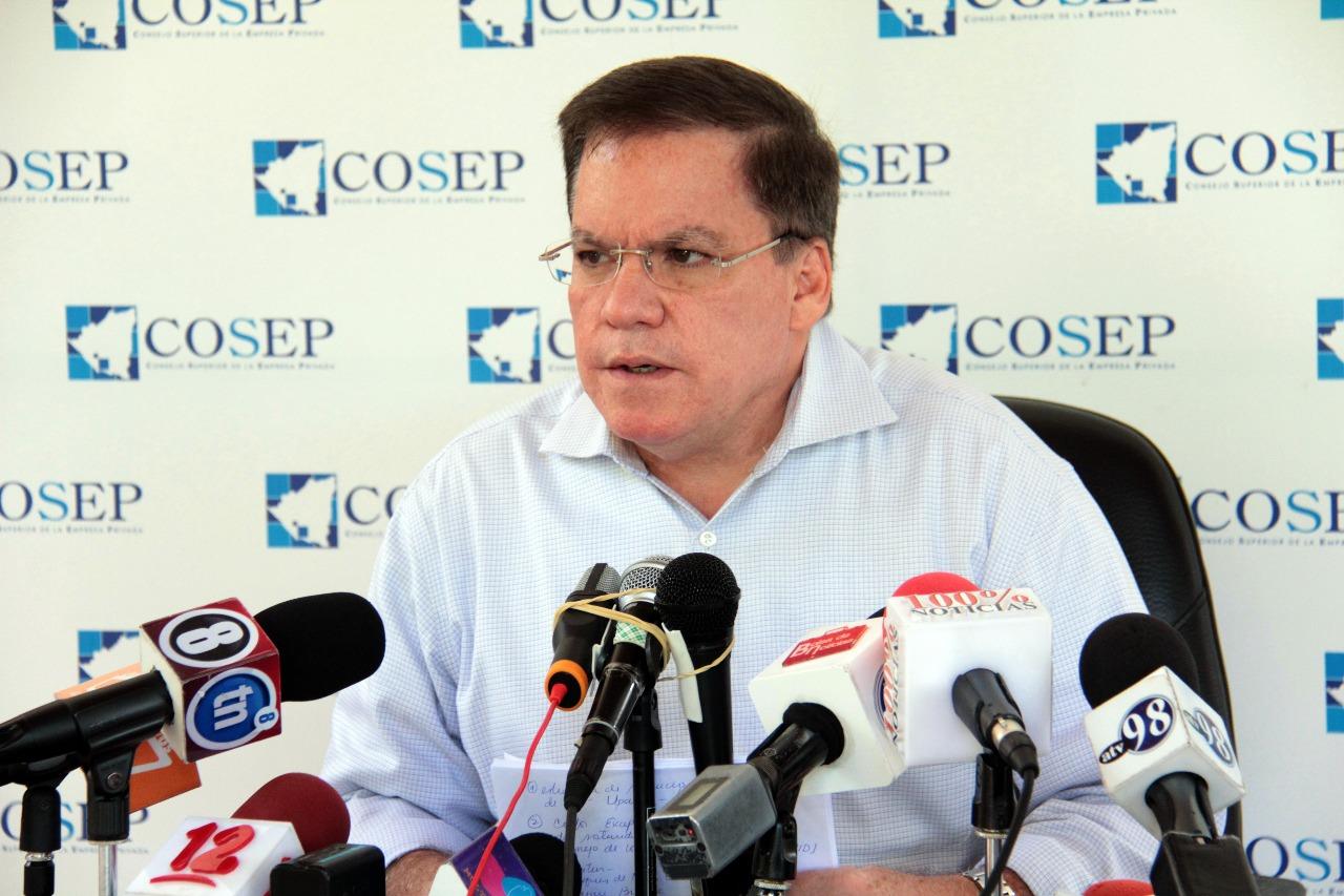 José Adán Aguerri mantiene su cargo como presidente del Cosep.