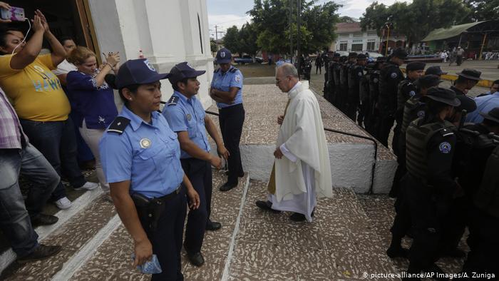 La iglesia católica de Nicaragua ha sufrido varios ataques / cortesía