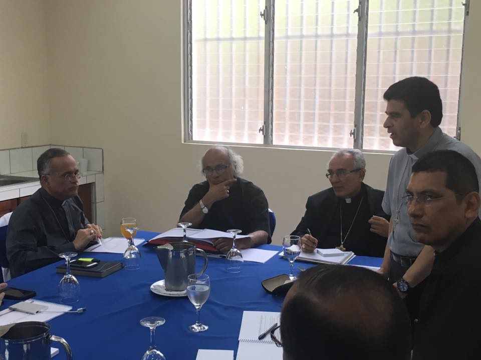 Conferencia Episcopal de Nicaragua se prepara para el Diálogo Nacional. Foto CEN Nicaragua