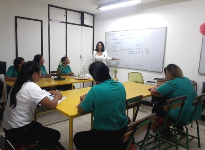 Participantes en capacitaciones de Mujeres Xtraordinarias.