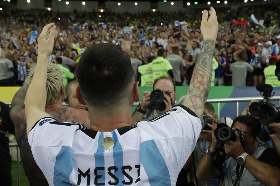 El argentino Lionel Messi en una imagen de archivo. /EFE