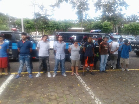 Detenidos por robo con intimidación