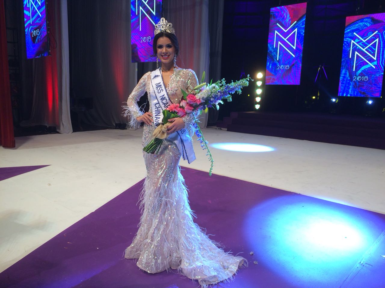 Adriana Paniagua es Miss Nicaragua 2018.