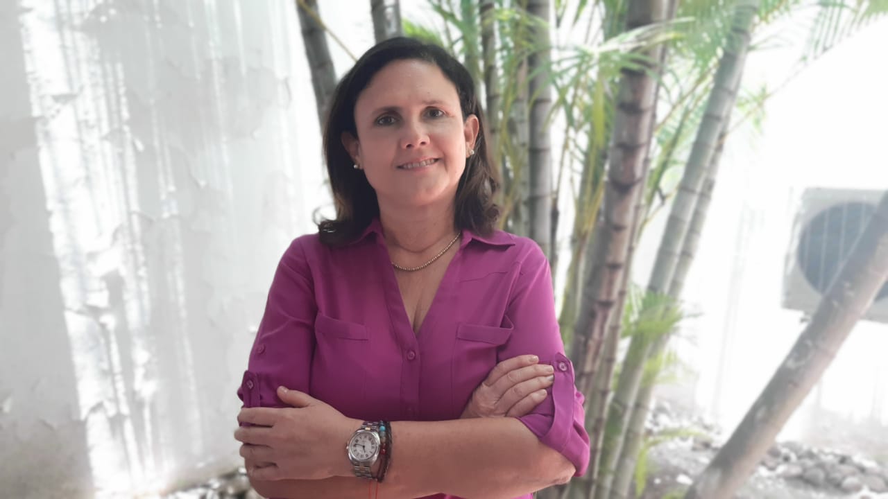 Carmen Hilleprandt, Presidenta de la Cámara de Comercio y Servicio de Nicaragua. FOTO: JIMMY ROMERO | VOS TV