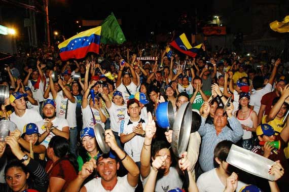 Venezuela en protesta.