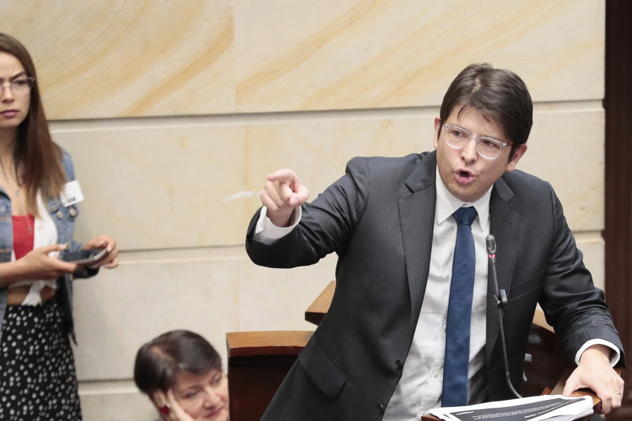 Foto de archivo del senador colombiano Miguel Uribe Turbay. EFE./ EFE