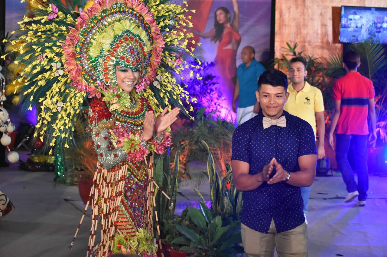 En 2017, este fue el diseño ganador de la competencia de trajes nacionales.