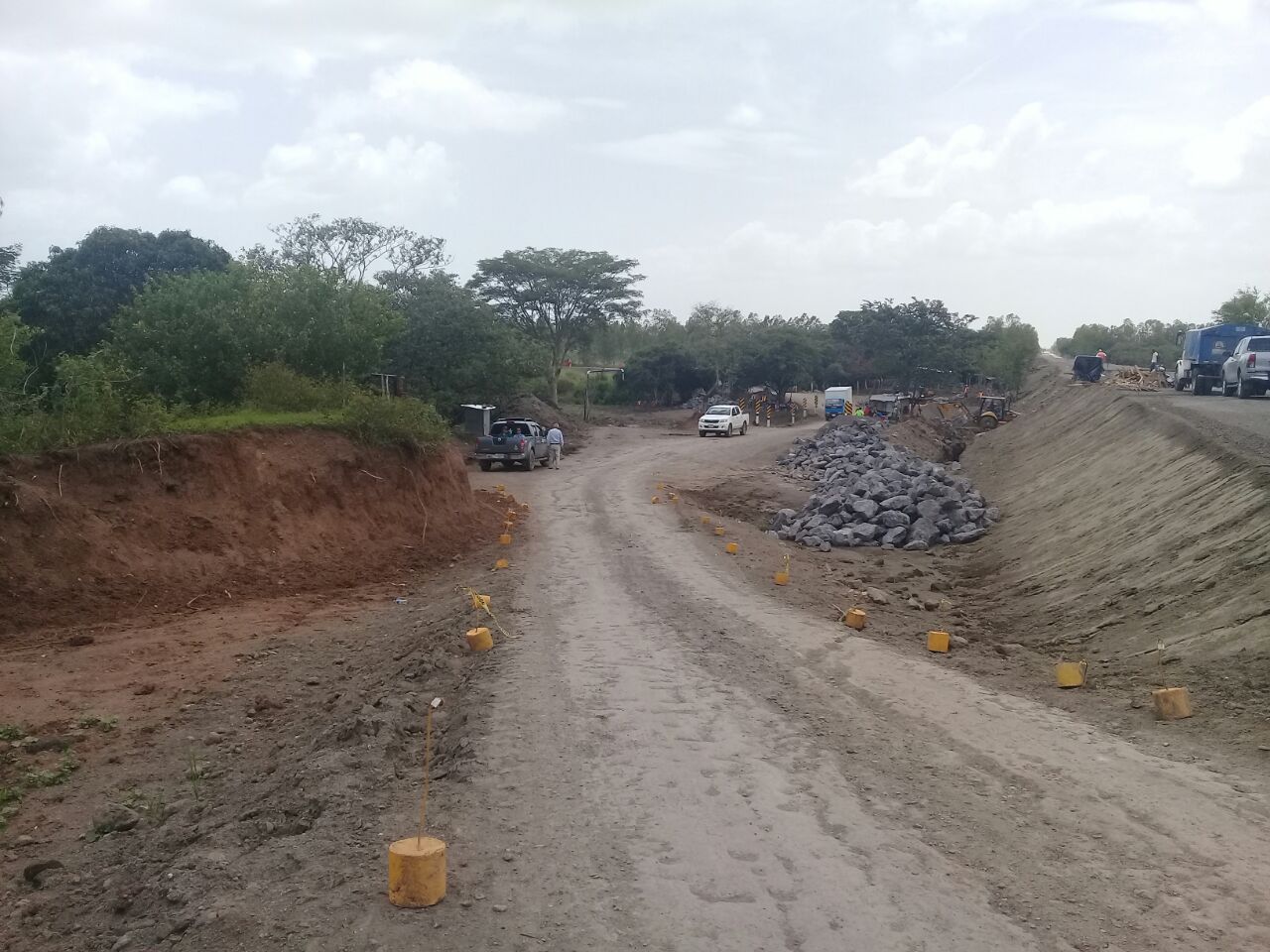 Así va el proyecto de construcción.