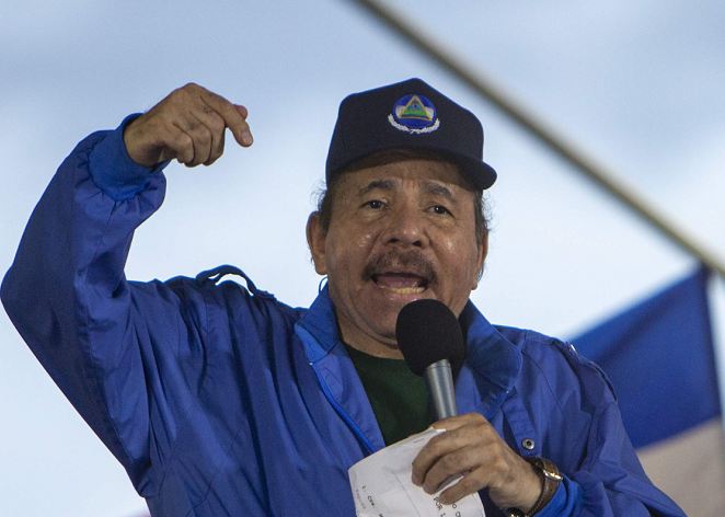 Daniel Ortega, presidente de Nicaragua.