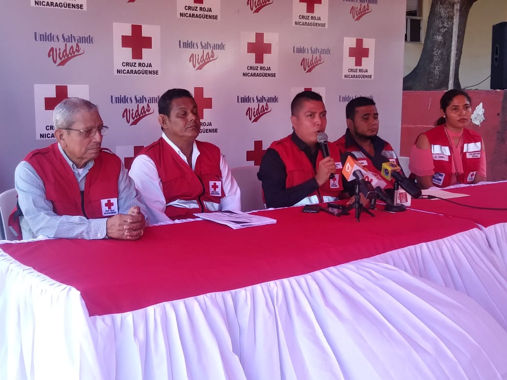 Cruz Roja de Nicaragua busca recaudar fondos / Jessica Chávez