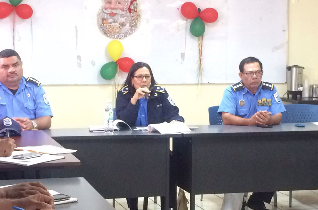 Comisionada mayor Vilma Reyes, jefe de la Dirección de Tránsito Nacional. Foto: Walkiria Chavarría