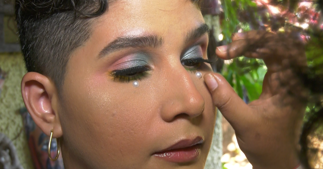 Maquillaje de Rosa Ixnali Mejía / Jessica Chávez