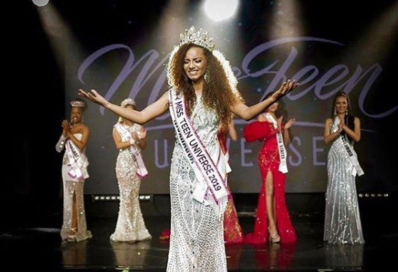 Alondra Leytón Miss Teen Universe / Cortesía