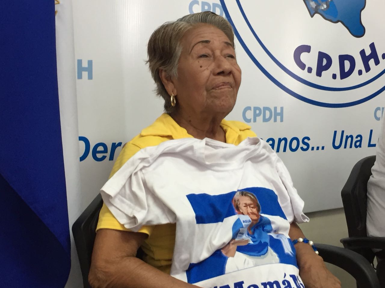 Miriam del Socorro Matus, es conocida como “Doña Coquito”. Foto: Gerall Chávez