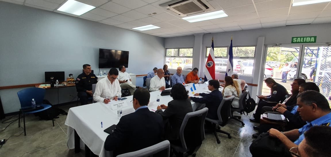 Autoridades de Costa Rica y Nicaragua / Cortesía