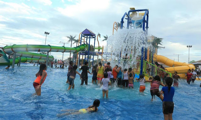 Parque Acuático en Managua. Fotografía: viajerosnicaragua.blogspot.com