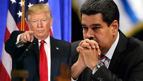 Donald Trump & Nicolás Maduro. FOTO: VOS TV | CORTESÍA