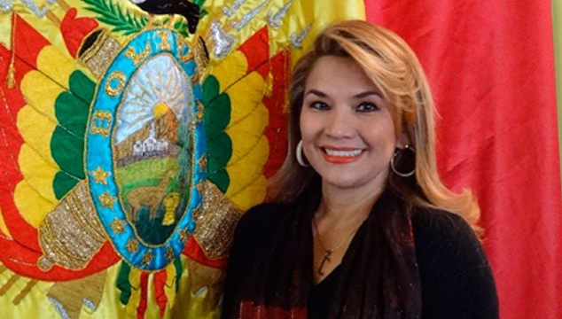 Jeanine Añez, presidenta interina de Bolivia / Cortesía