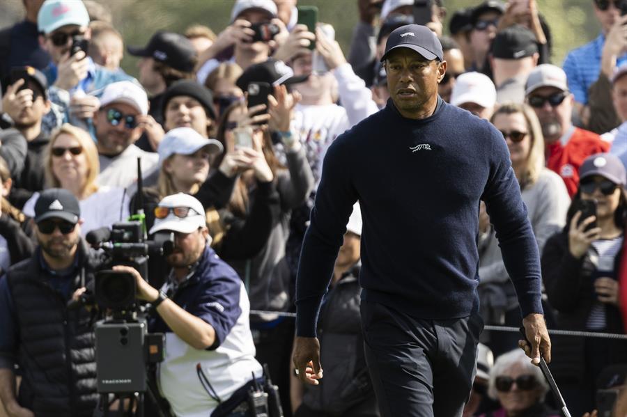 Tiger Woods de Estados Unidos en el 2024 The Genesis Invitational en el Riviera Country Club de Los Ángeles, California, Estados Unidos./EFE