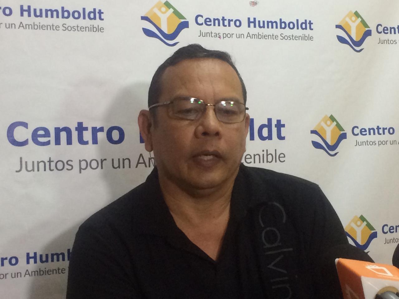 Agustín Moreira, agrometeorólogo del Centro Humboltd. Foto Walkiria Chavarría.