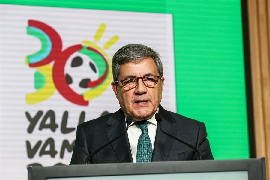 El presidente de la Federación Portuguesa de Fútbol (FPF), Fernando Gomes. /EFE