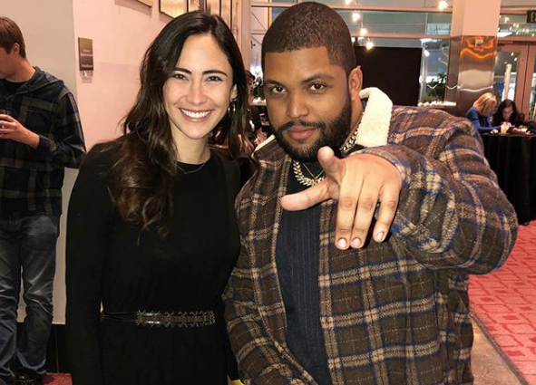 Marina Jacoby y O'Shea Jackson Jr / cortesía