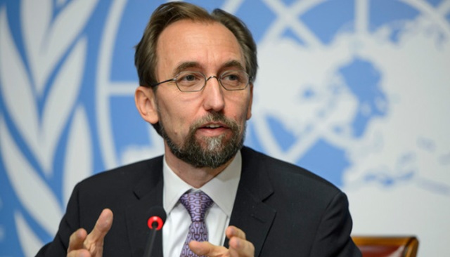 Alto Comisionado de las Naciones Unidas para los Derechos Humanos, Zeid Ra’ad Al Hussein. Foto Notiespartano.