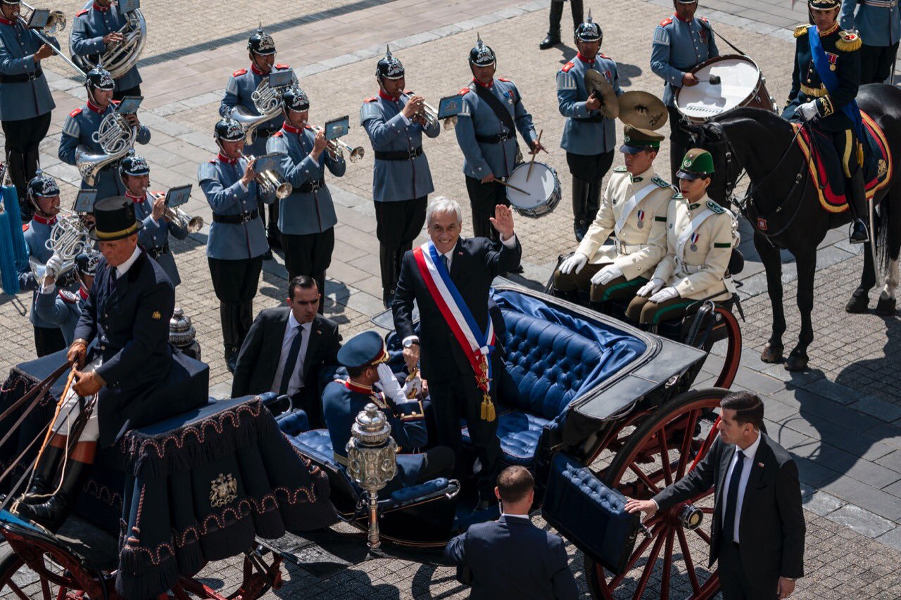 Sebastián Piñera, presidente de Chile.