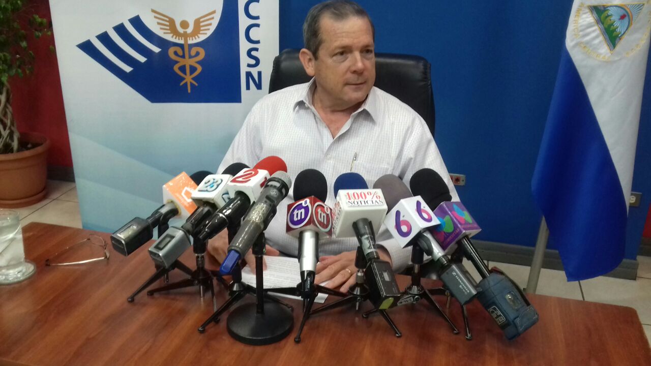 Rosendo Mayorga, presidente de la Cámara de Comercio y Servicios de Nicaragua. Foto: Héctor Rosales