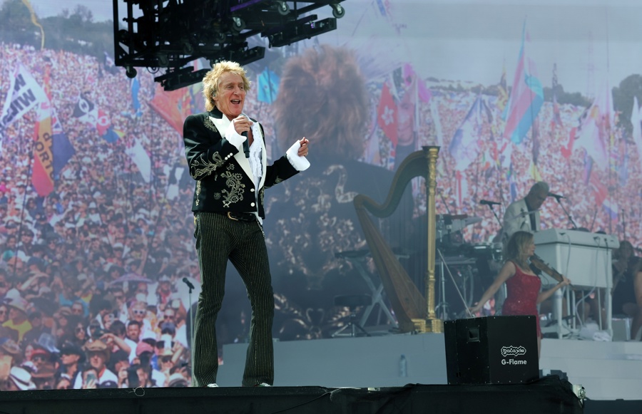 El músico británico Rod Stewart./EFE