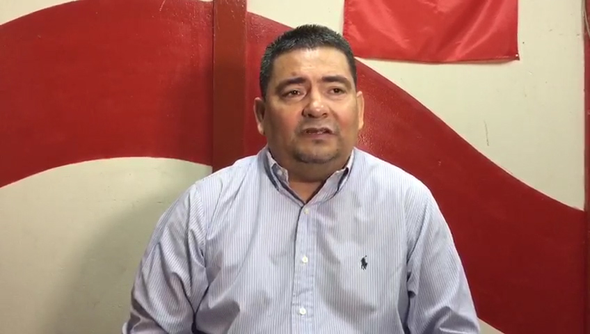 Lester Flores, secretario de Asuntos Municipales del PLC. Foto: Gerall Chávez