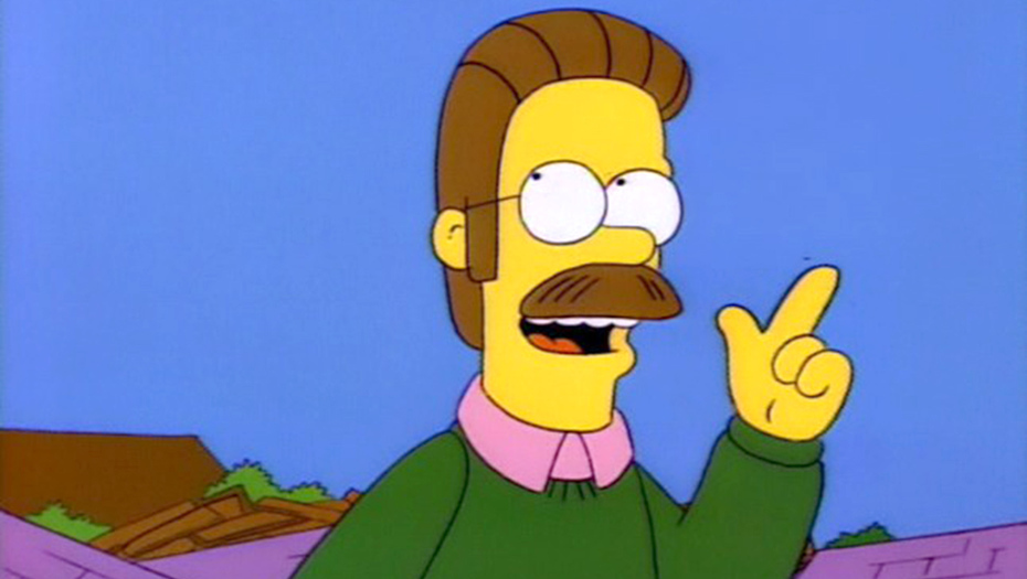 Ned Flanders, de Los Simpson, es zurdo.