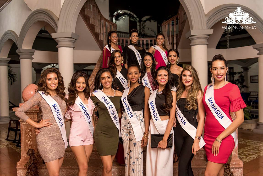 Son 13 las candidatas oficiales a Miss Nicaragua 2018. Foto: Julio Rosales