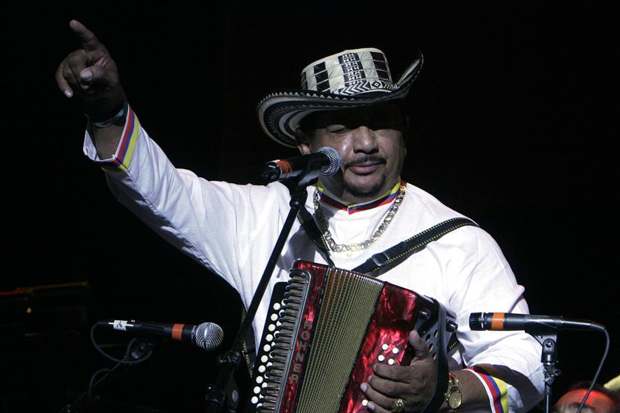 El músico y cantautor colombiano Lisandro Meza./EFE