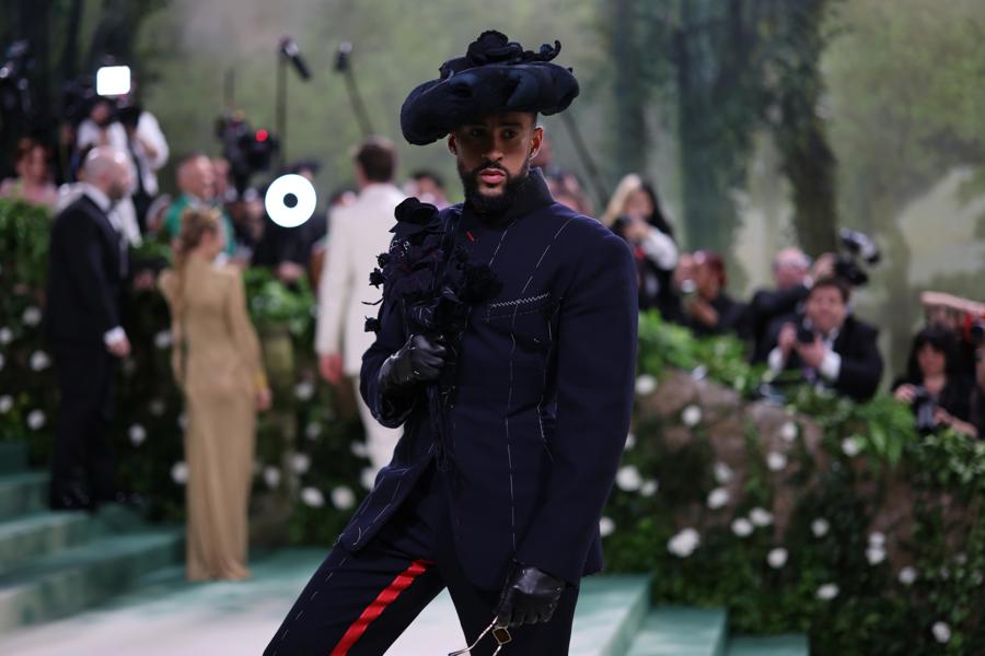 Bad Bunny en la Met Gala de 2024. /EFE