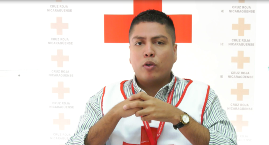 Auner García, director general de la Cruz Roja Nicaragua.