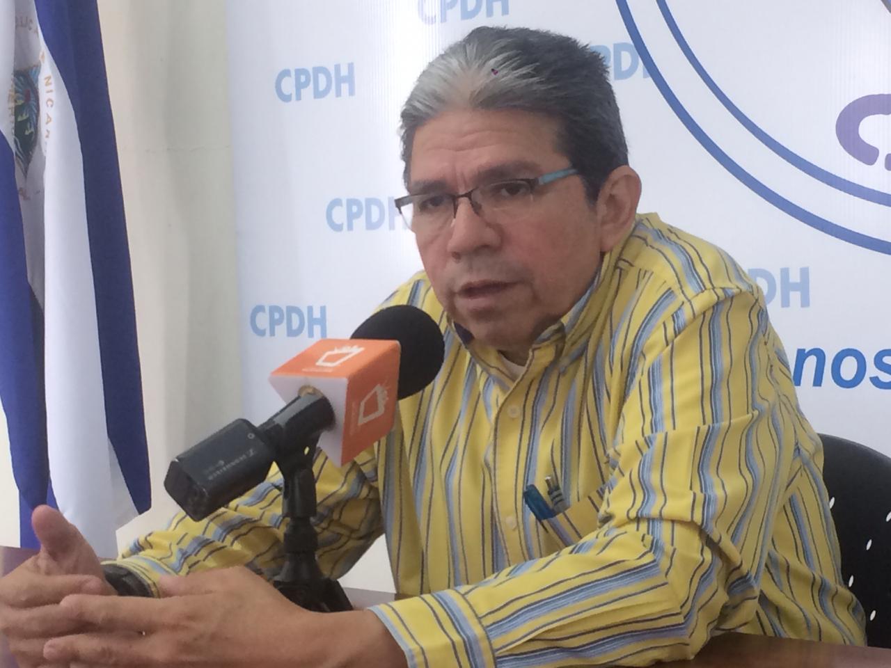 Pablo Cuevas, asesor legal de la CPDH. Foto Walkiria Chavarría