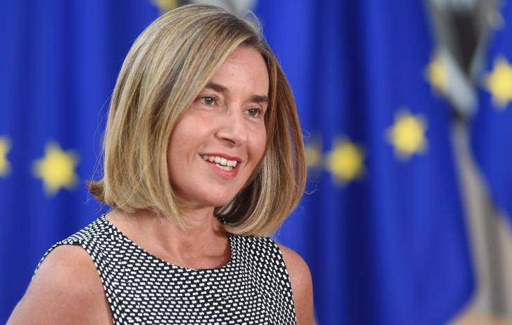 La jefa de política exterior de la Unión Europea, Federica Mogherini / Cortesía
