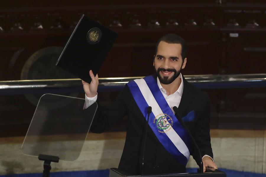 Foto de archivo del presidente de El Salvador, Nayib Bukele. /EFE