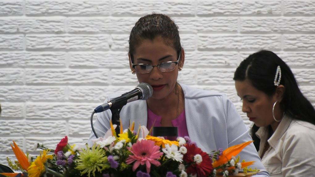 Reyna rueda, alcalde de Managua / Cortesía