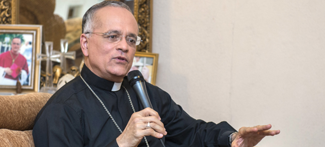 Monseñor Silvio Báez, obispo auxiliar de Managua. Foto: La Prensa de Nicaragua