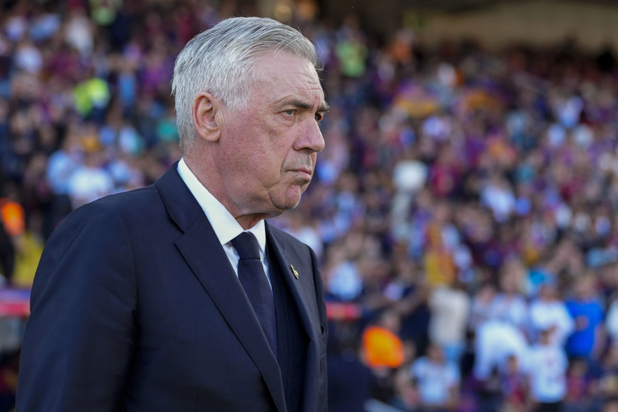 El entrenador del Real Madrid Carlo Ancelotti./ EFE