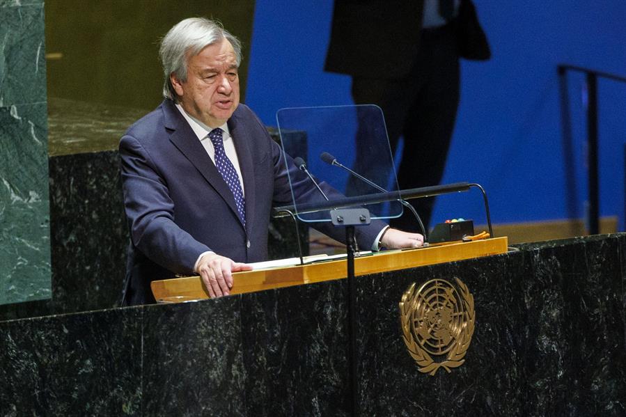 Imagen de archivo del secretario general de la ONU, António Guterres. /EFE
