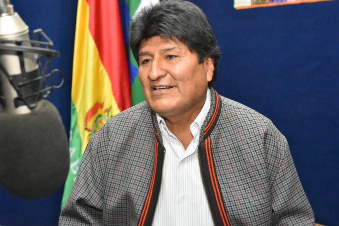Eo morales, expresidente de Bolivia